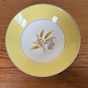 Century Service Semi Vitreous Dinnerware Alliance Ohio Autumn Gold Serving Bowl